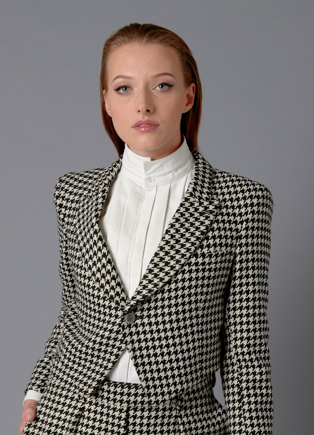 Black And White Houndstooth Jacket — Joshua Kanemenswear, fashion, tailoring, bespoke, suit, tailor, fashion, runway Black And White Houndstooth Jacket — Joshua Kanemenswear, fashion, tailoring, bespoke, suit, tailor, fashion, runway